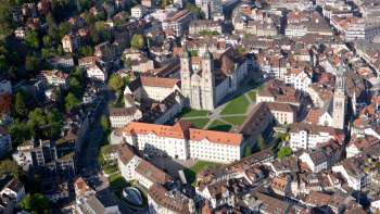 Luftaufnahme Stadt St.Gallen