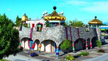 Altenrhein market hall - Hundertwasser architecture